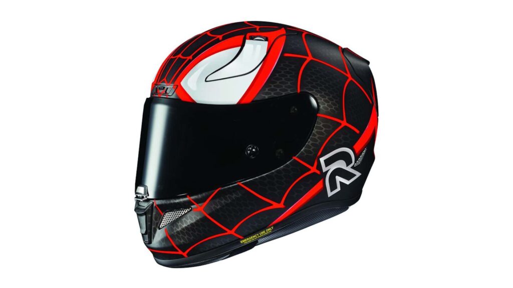 HJC Brings New Miles Morales RPHA 11 Helmet HJC Brings New M