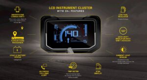 Hero Karizma XMR LCD Instrument Cluster-1