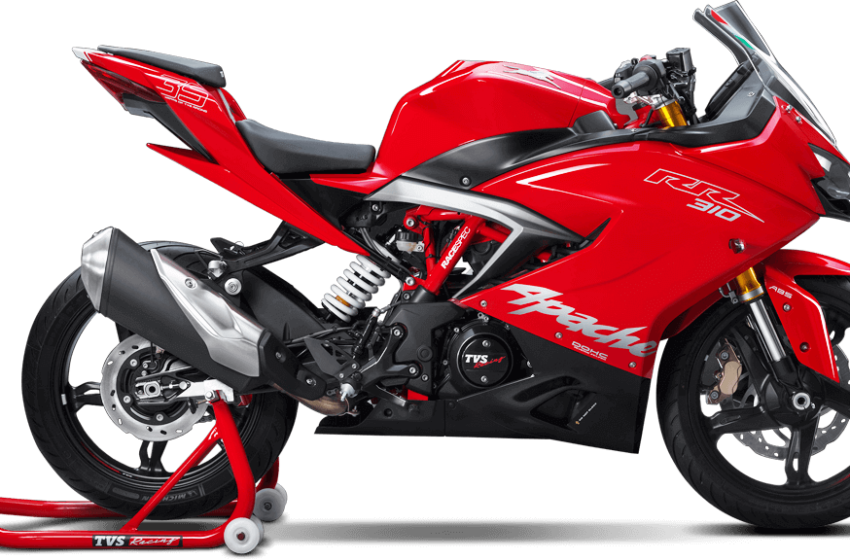TVS Apache RR 310 Launched in India with Rs 2.37 Lakhs