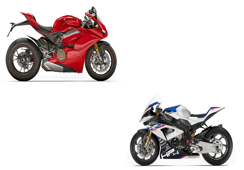 Ducati Panigale V4 S Vs Bmw Hp4 Race Adrenaline Culture Of Motorcycle And Speed