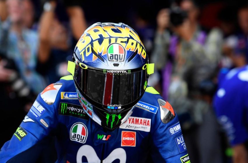 Valentino Rossi gets new head livery “Back to Misano” from AGV for San ...