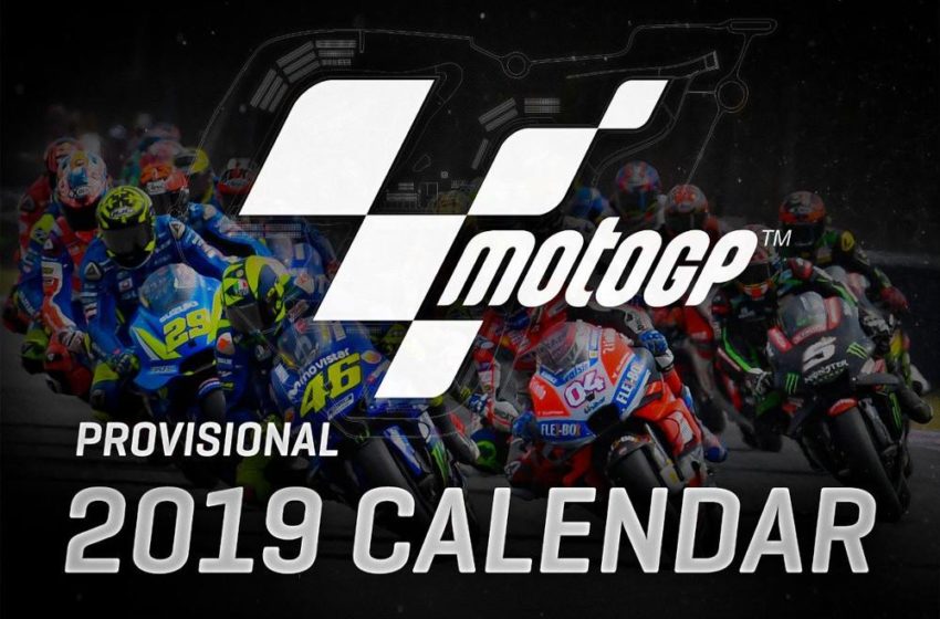 MotoGP Provisional Calendar - 2019