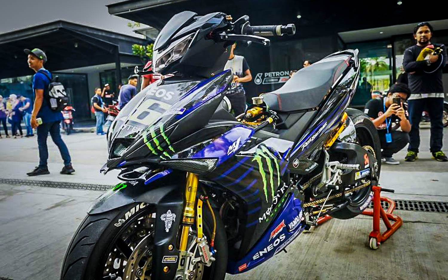 News Monster Energy version of 2019 Yamaha MX King is