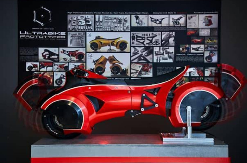 Electric : Futuristic prototype called ” Ultrabike “
