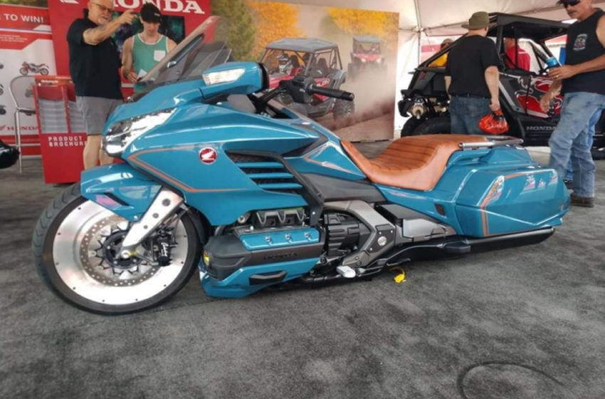  ‘Cool Wing’ a Custom Honda Goldwing from Steady Garage