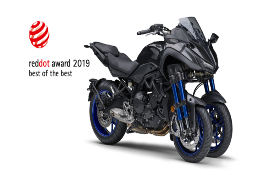  News : Yamaha Niken bags prestigious 2019 Red Dot Award