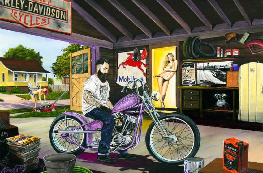  Interview : Custom, Choppers and Art…( Note : This is mature 18+ content )