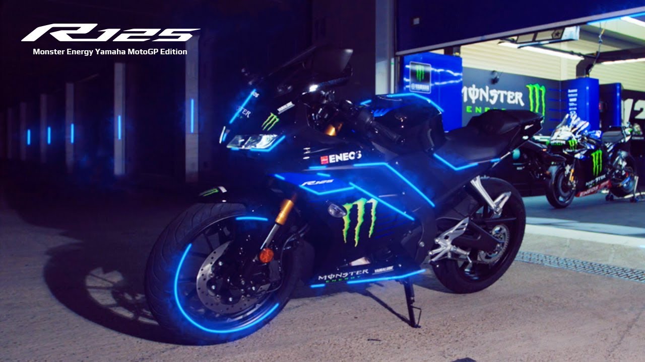 yzf r125 monster energy