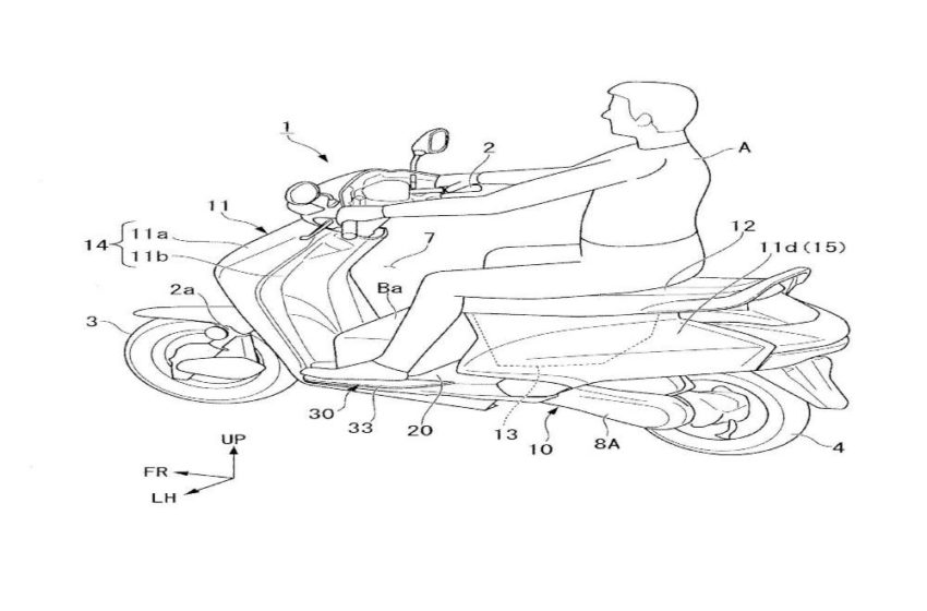  News : Honda’s intelligent patent to increase the floor space for Activa explained