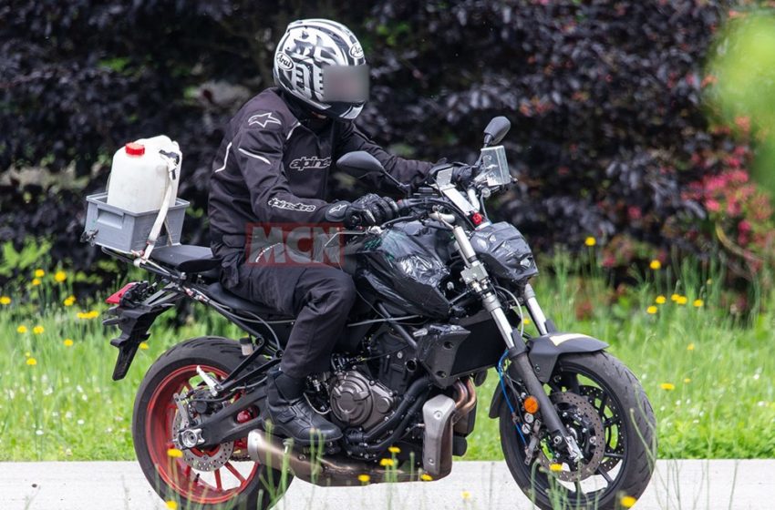 News Upcoming Yamaha Mt 07 Spied Adrenaline Culture Of Motorcycle And Speed