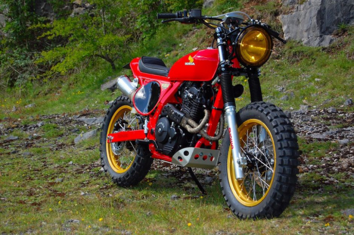 Custom Honda Dominator Nx650 Adrenaline Culture Of Motorcycle And Speed