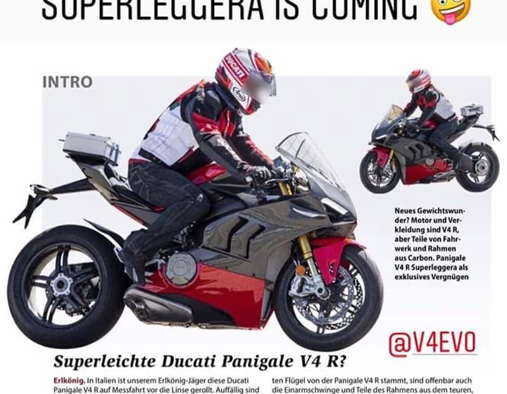  Scoop: Do we see a new Ducati V4 Superleggera?