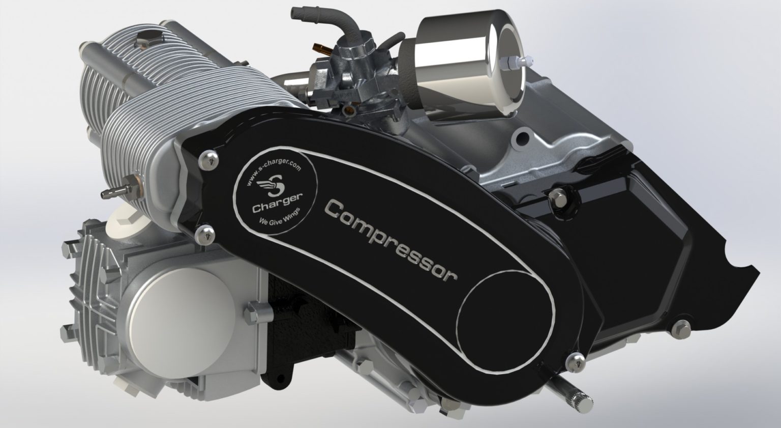 News Supercharger kits for tuning 49cc, 50cc 125cc motorcycles