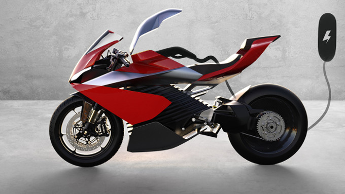  Electric Ducati 000 concept by Emre K Sagiroglu