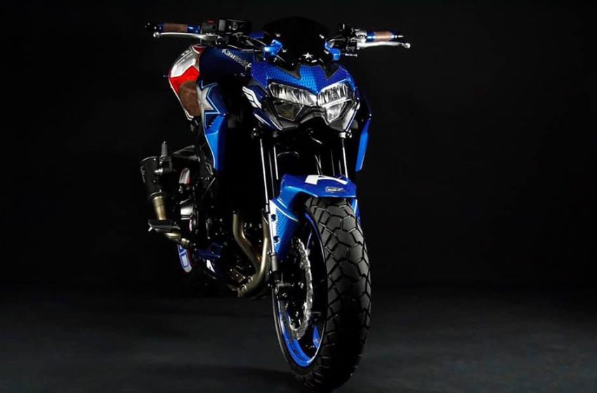  Kawasaki Z900 is now ‘Captain America’ bike