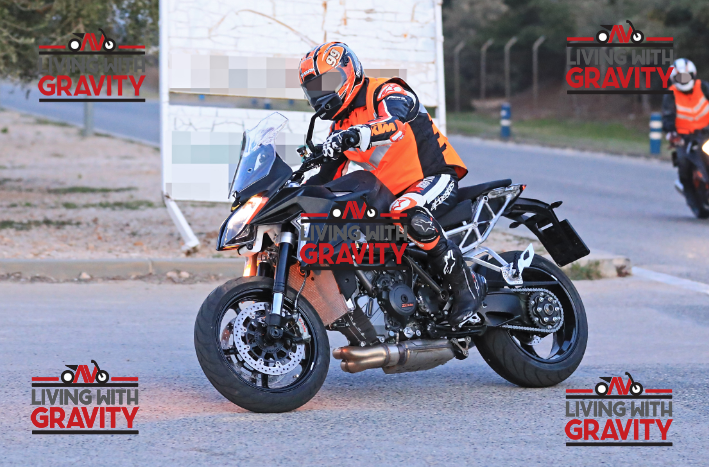 2021 KTM 1290 Super Duke GT prototype spied for the first time