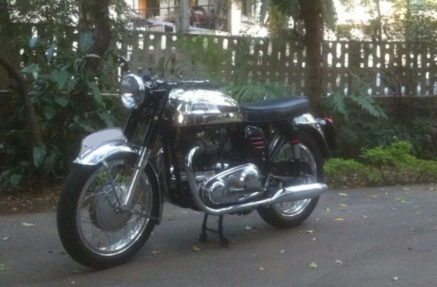  Younger Brother’s Birthday Gift. The 1962 Norton Dominator Model 88  