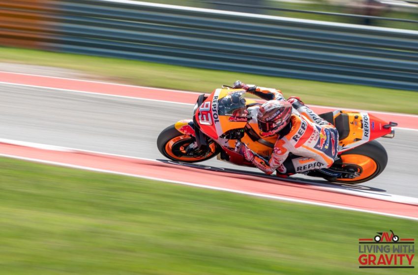  Marquez is still struggling with an arm injury he suffered at the 2020 crash