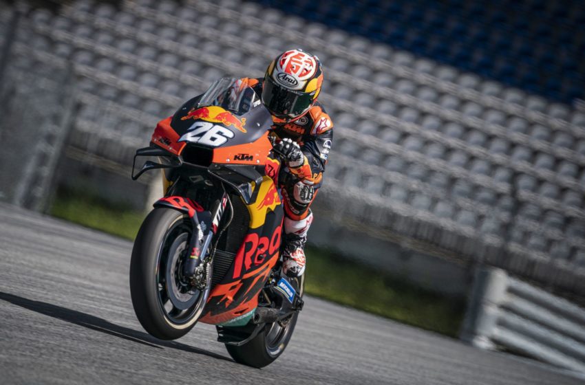 Dani Pedrosa KTM MotoGP RBR Private Test 2020