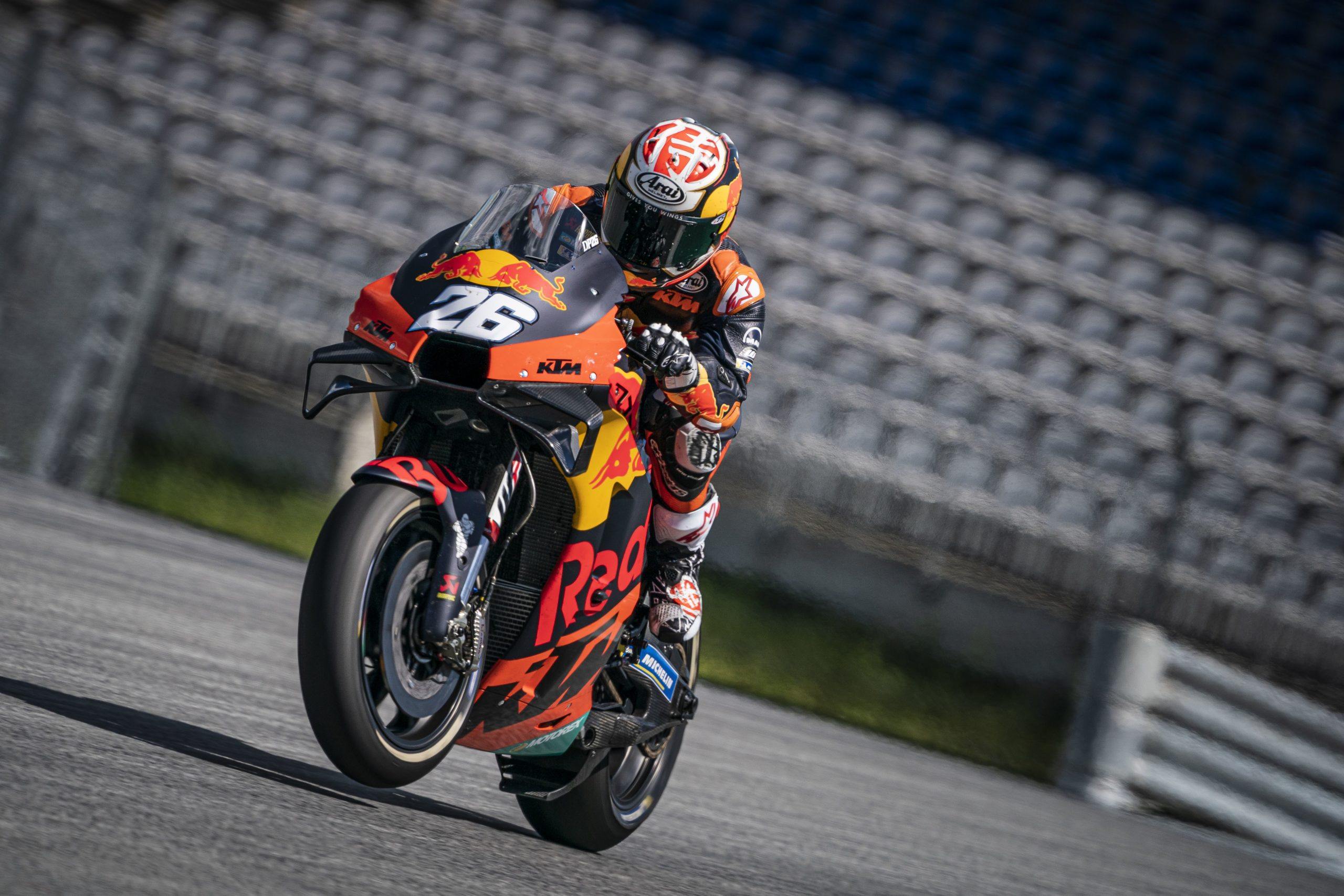 Dani Pedrosa KTM MotoGP RBR Private Test 2020