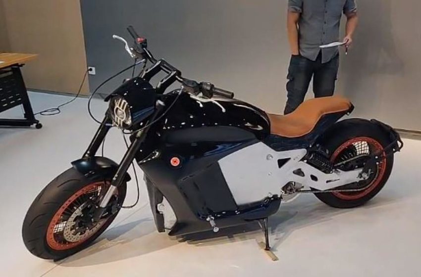  Evoke motorcycle unveils electric cruiser 6061