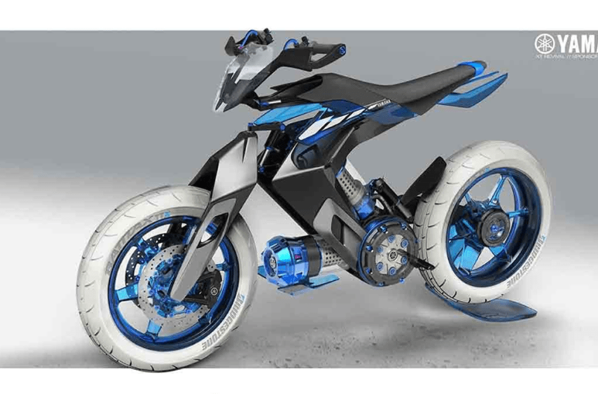  Yamaha XT 500 H2O electric concept