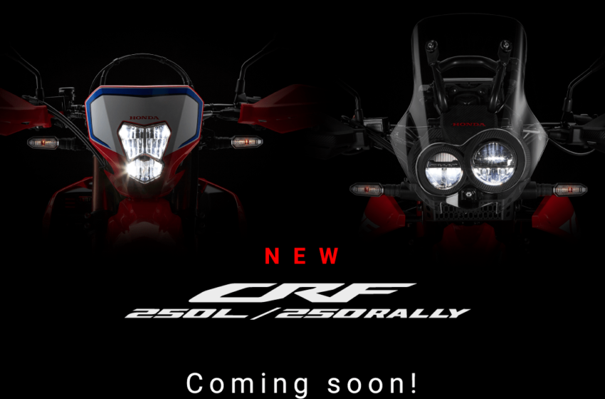  Honda to bring the new ‘CRF250L’ and ‘CRF250 Rally’