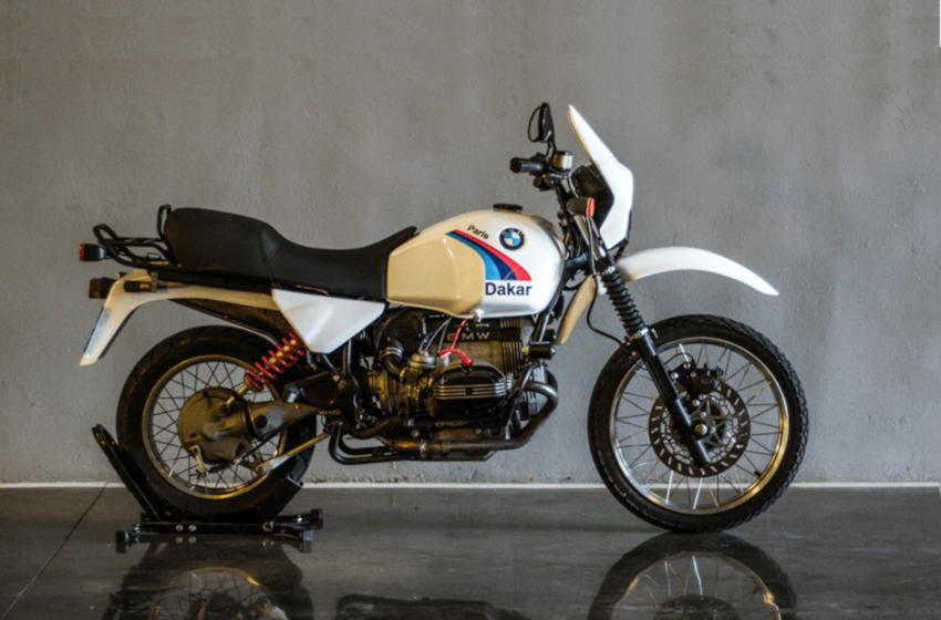  Bolt motors build a BMW GS80 for Paris Dakar rally