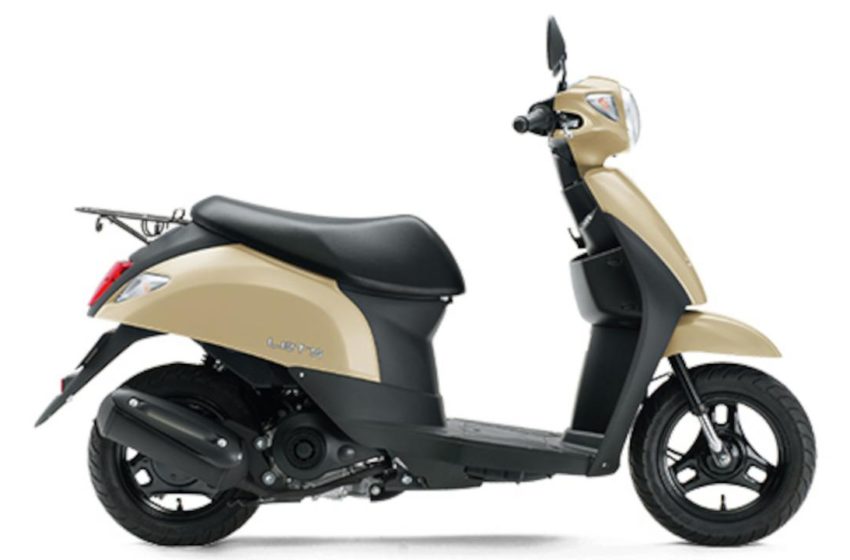  Suzuki brings new colour in there ‘ Lets ‘ scooter