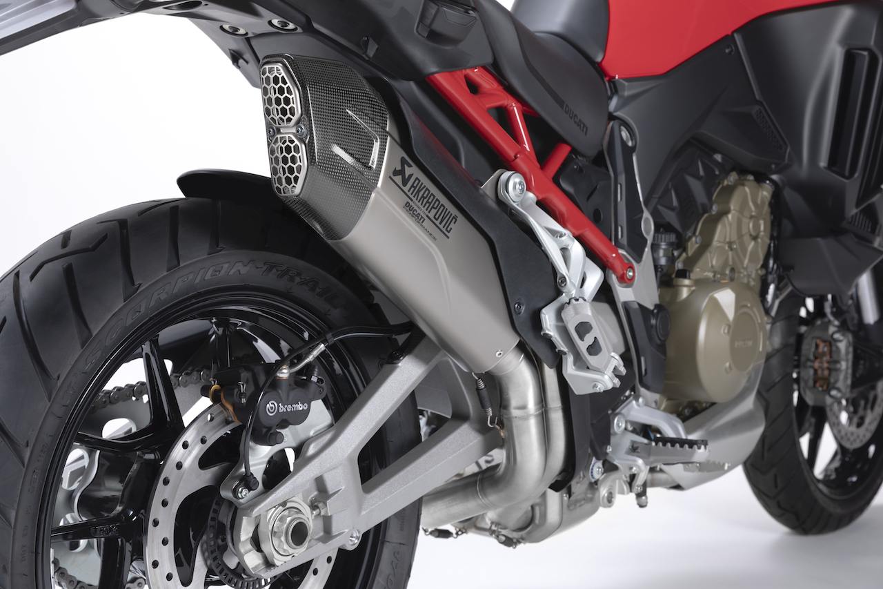 2021 Ducati Multistrada V4 gets Akrapovic exhaust - Adrenaline Culture