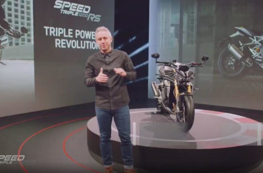  Triumph unveils 2021 Speed Triple RS 1200