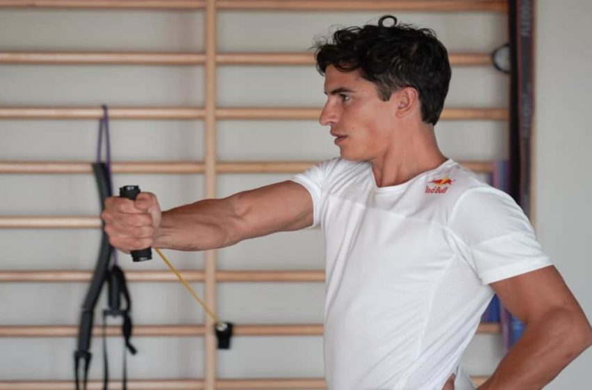  Marc Marquez, the MotoGP Champion still in recovery mode