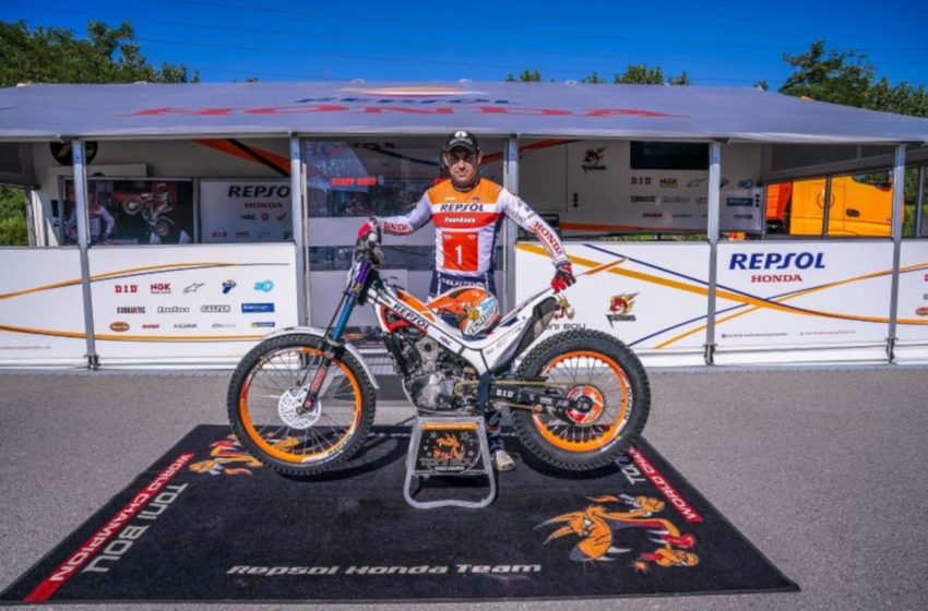  Toni Bou renews contract with Repsol Honda for 3 years