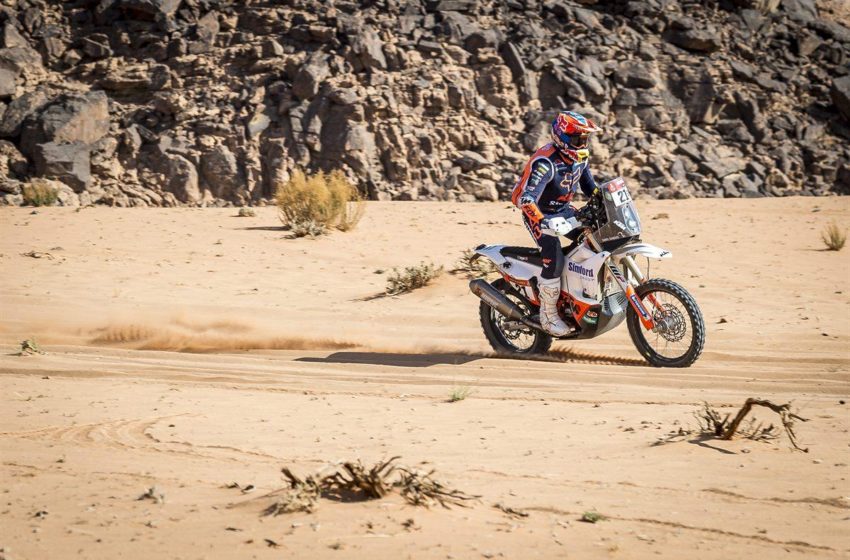  2021 Dakar Rally stage eight