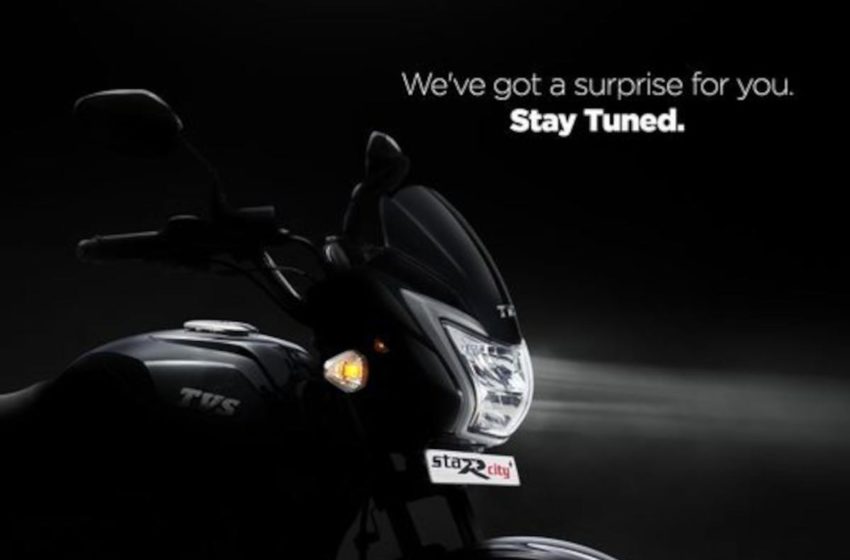  The upcoming TVS Star City Plus is teased