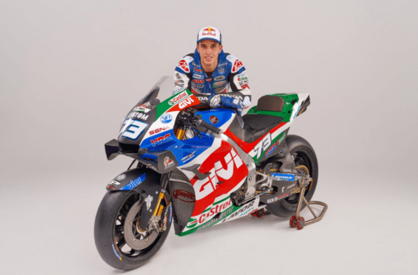  Alex Marquez unveils 2021 LCR Honda MotoGP bike