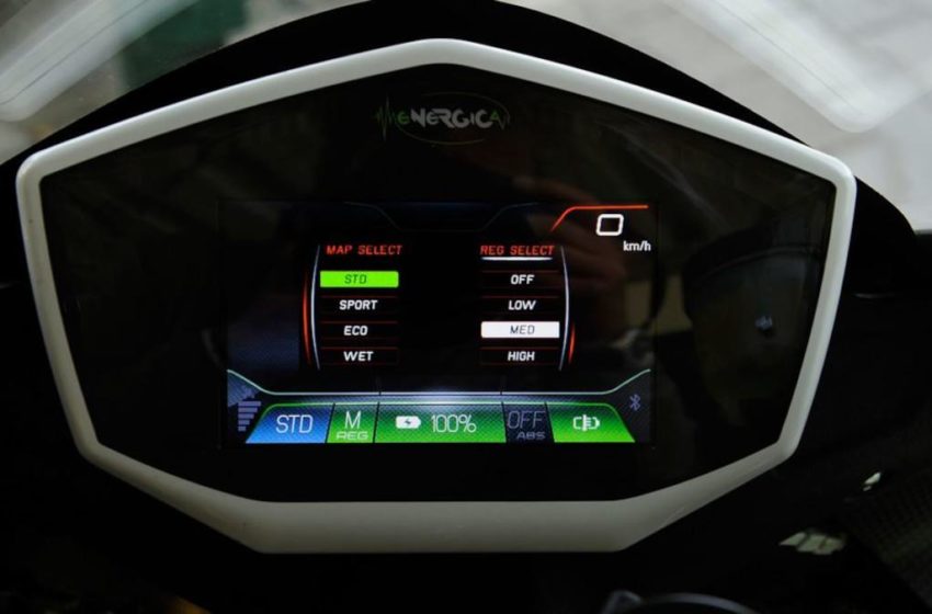  Energica in the process to build voice control