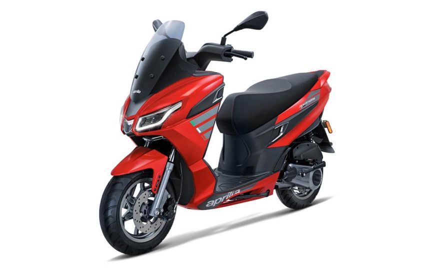  India welcomes a new launch from Piaggio named Aprilia SXR 125