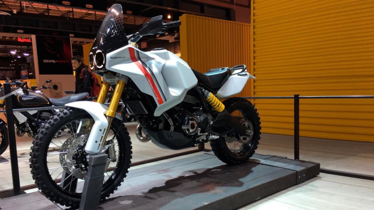 Ducatis New Enduro The Desert X May Arrive By End Adrenaline