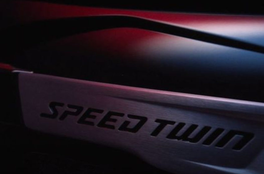  Triumph has teased their new 2021 Speed Twin to arrive in June