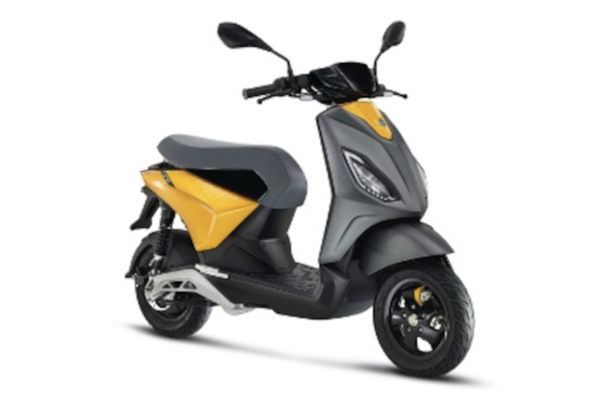  Piaggio unveils the first images of their electric scooter,’ One.’