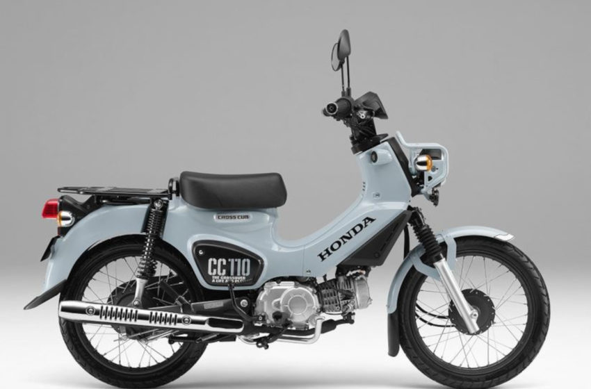  Honda to bring the Cross Cub 110 in a new shade,’ Puco Blue ‘