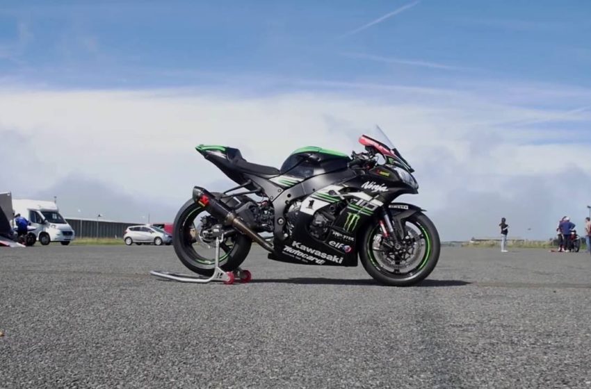 Jonathan Rea’s winter test bike Kawasaki Ninja ZX-10R goes on auction