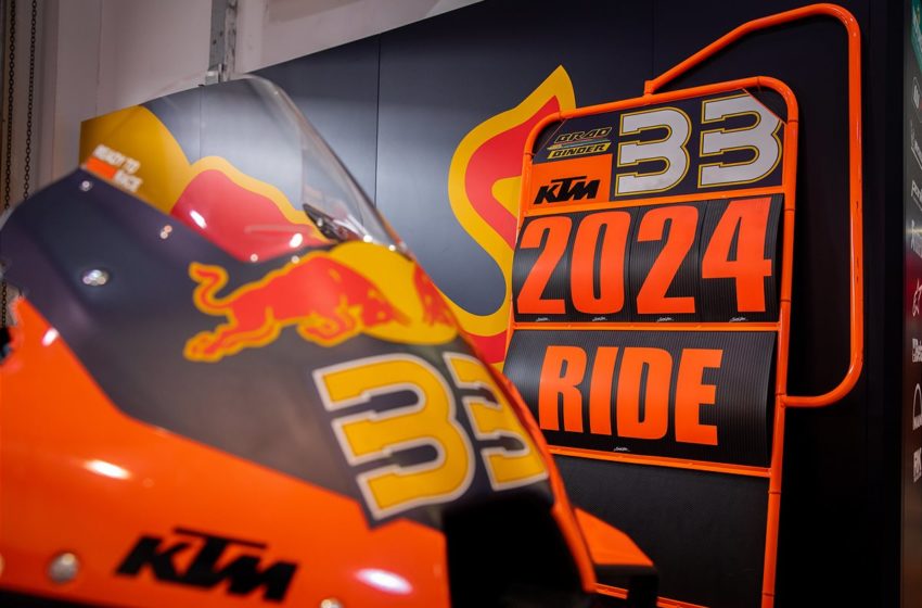  Brad Binder will remain part of the Red Bull KTM Factory Racing Team