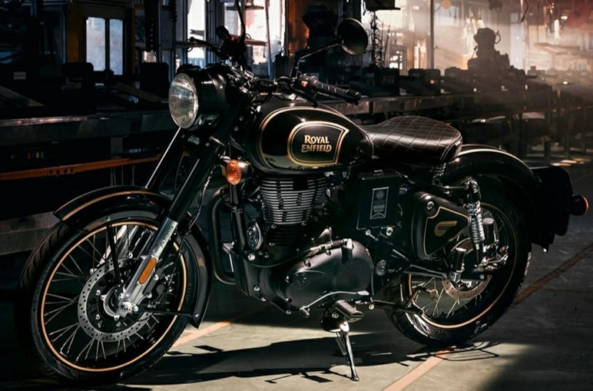  Royal Enfield unveils limited iconic Tribute Black edition