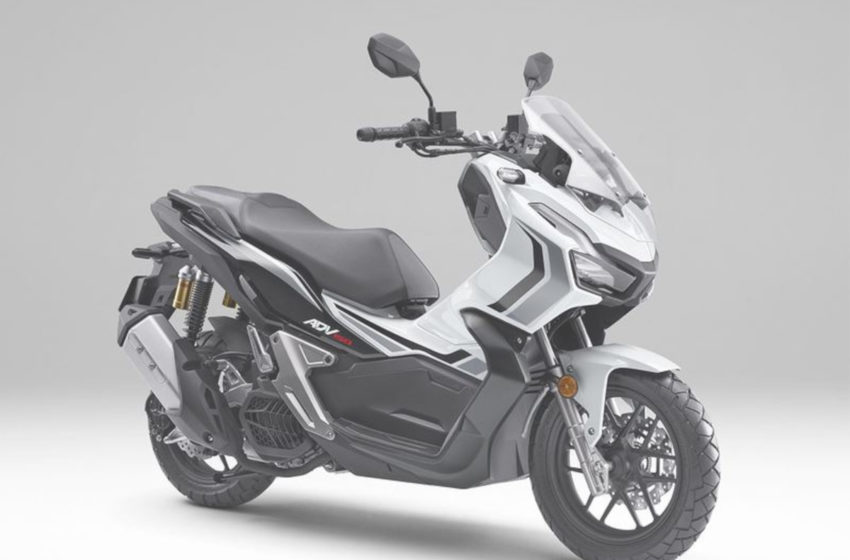 Honda Japan to bring new shade ” Loss White ” for its ADV 150