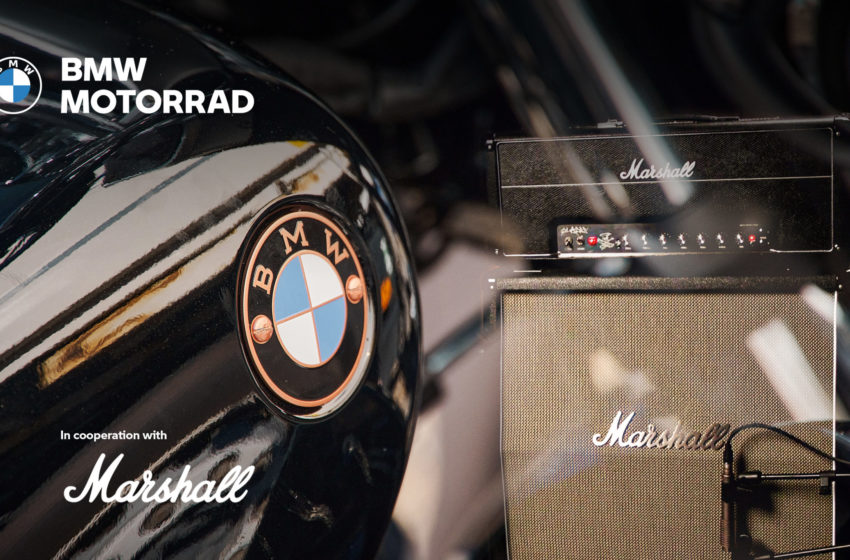  BMW Motorrad and Marshall announce strategic partnership