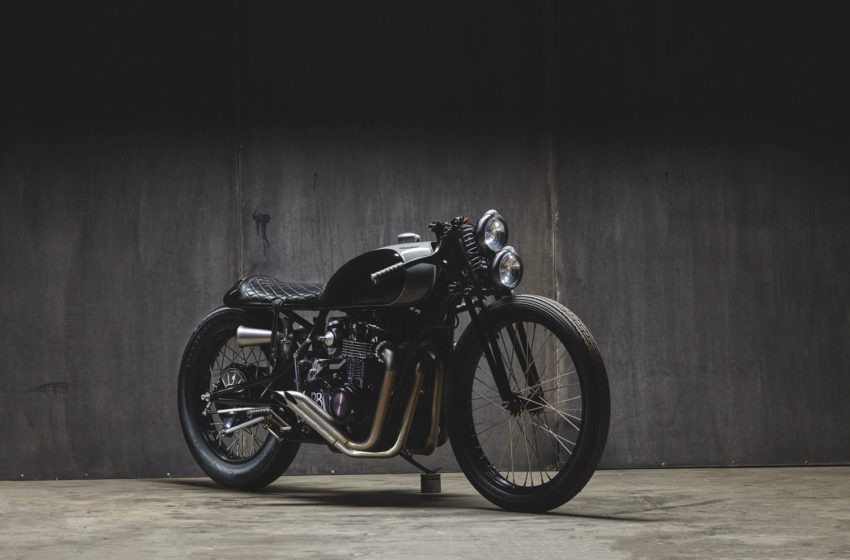  The incomparable ‘Zeblower’ CB550 Cafe Racer by Popbang Classics