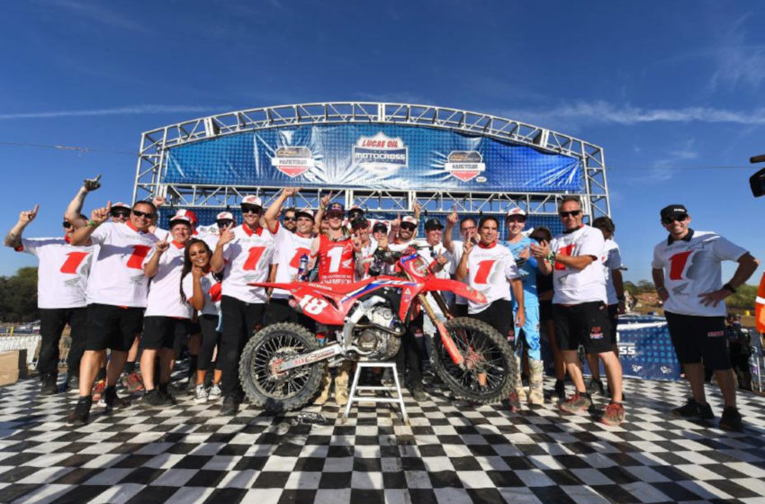  Jett Lawrence secures AMA Pro Motocross 250MX Championship