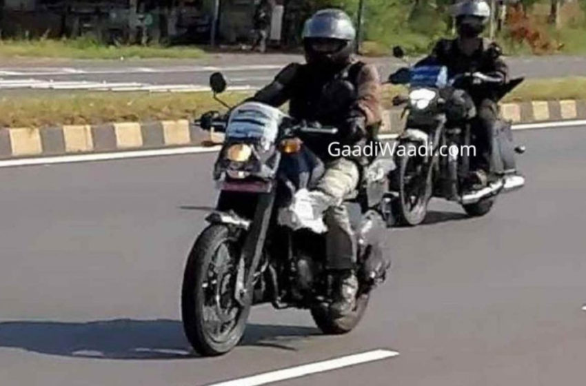  New Royal Enfield 650cc Cruiser and Scram 411 spotted on test